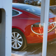 Tesla’s chargers work on Tesla’s cars. Drive a Leaf and need a charge? Look elsewhere. Photo Credit: Raphael Orlove